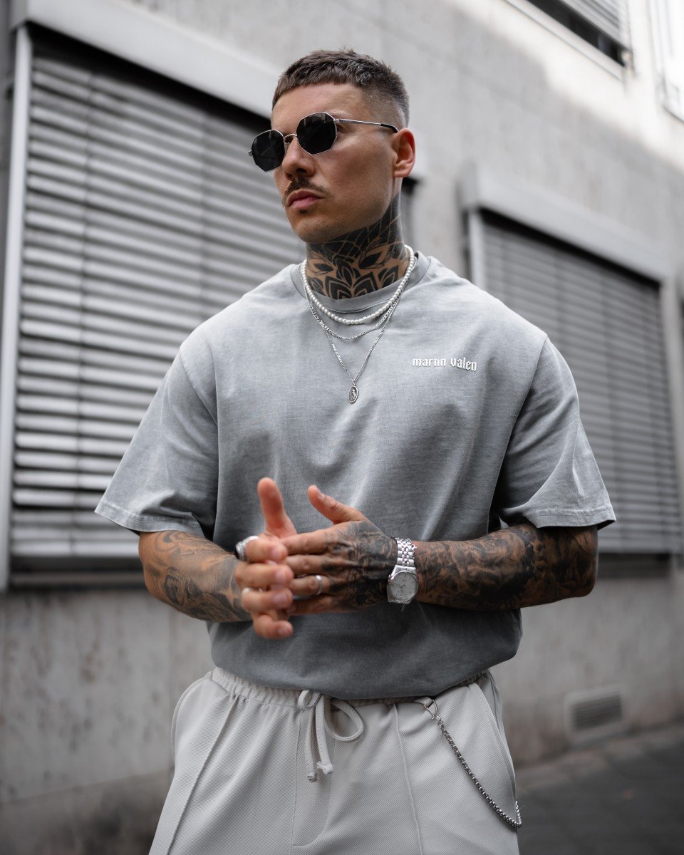 Camiseta Oversized Masculina Minimalista