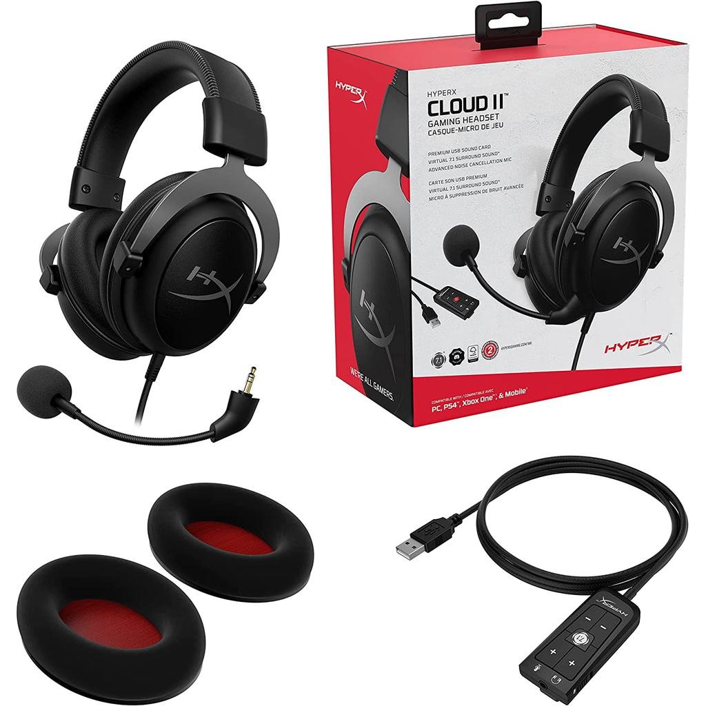 Headset Gamer HyperX Cloud II – Surround 7.1